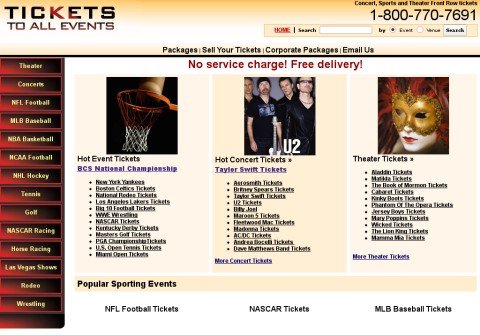 ticketpackages.net thumbnail