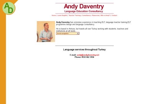andydaventry.net thumbnail