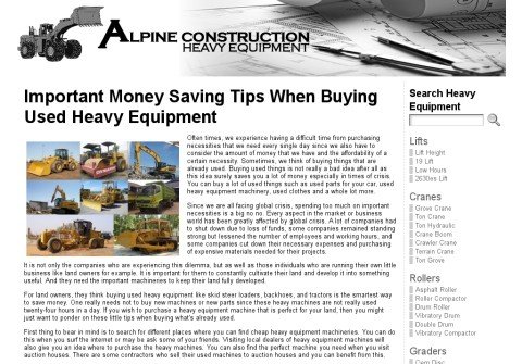 alpine-const.net thumbnail