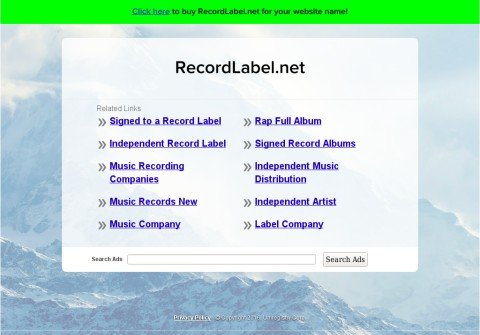 whois recordlabel.net