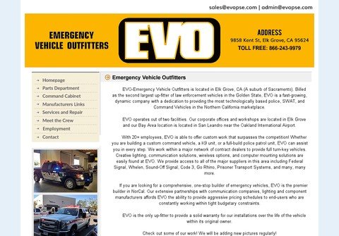 emergencyvehicleoutfitters.net thumbnail