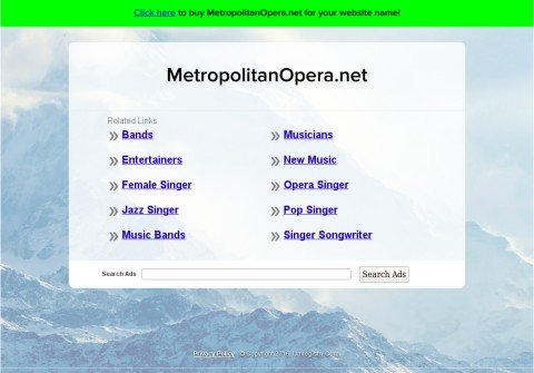 whois metropolitanopera.net
