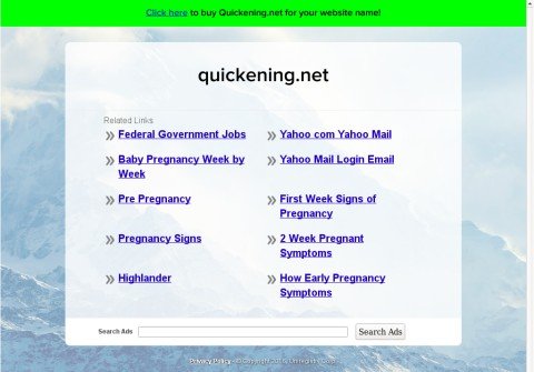 quickening.net thumbnail