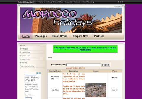 moroccoholidays.net thumbnail