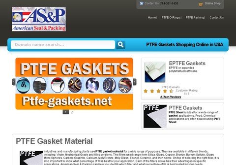 ptfe-gaskets.net thumbnail
