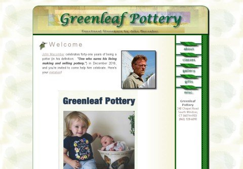 greenleafpottery.net thumbnail
