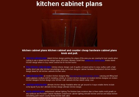 whois cabinetplans.net