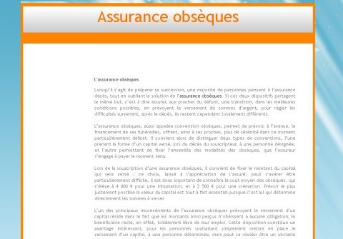 assurance-obseque.net thumbnail