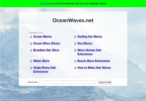 oceanwaves.net thumbnail