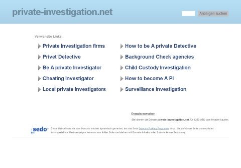 private-investigation.net thumbnail