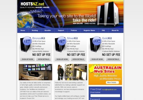 hostsnz.net thumbnail