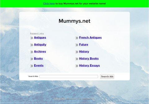 mummys.net thumbnail