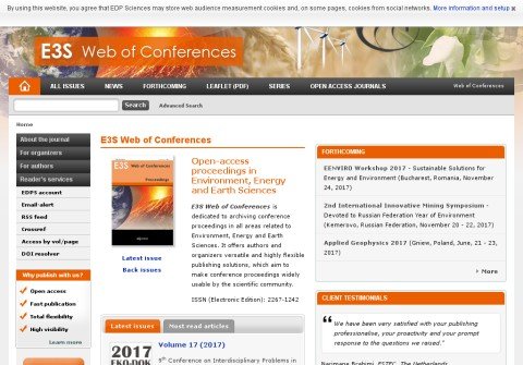 e3s-conferences.net thumbnail