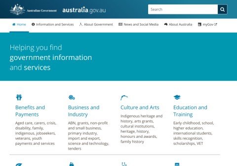 australia.gov.au thumbnail