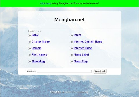 meaghan.net thumbnail