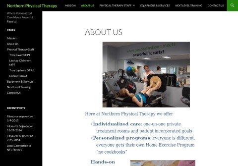 northernphysicaltherapy.net thumbnail