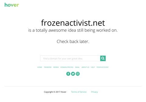 whois frozenactivist.net