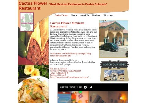 cactusflowerrestaurant.net thumbnail