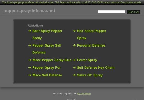 pepperspraydefense.net thumbnail