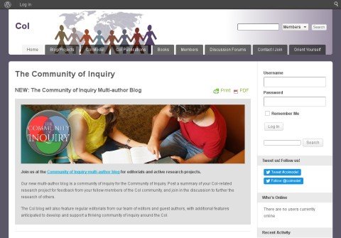 communityofinquiry.net thumbnail