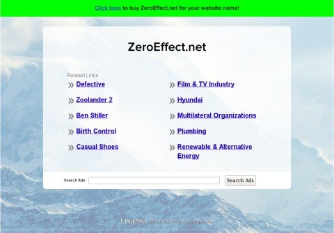 zeroeffect.net thumbnail