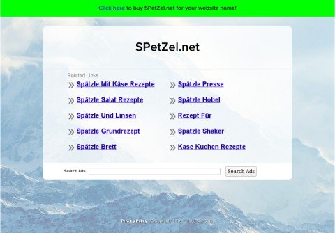 spetzel.net thumbnail
