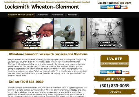 locksmithwheaton-glenmont.net thumbnail