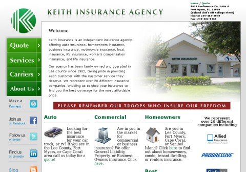 whois keithinsurance.net