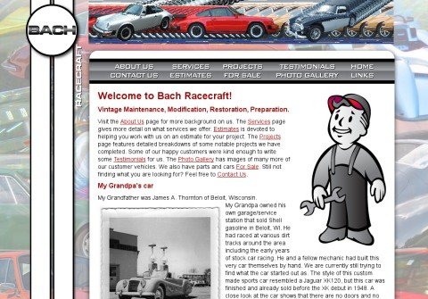 bachracecraft.net thumbnail