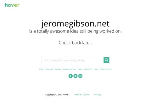 jeromegibson.net thumbnail