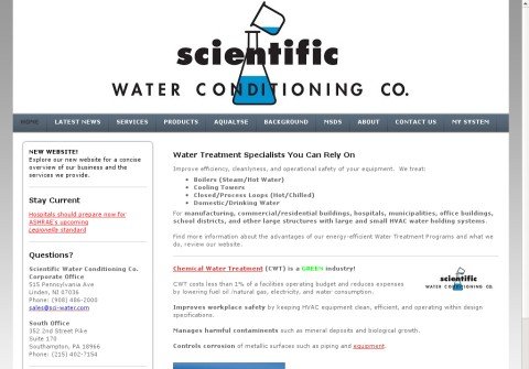 scientificwater.net thumbnail