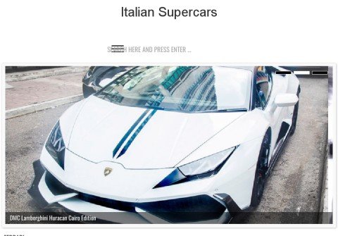 italiansupercars.net thumbnail