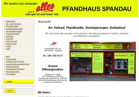 pfandhaus-spandau.net thumbnail