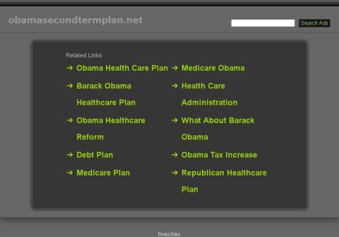 obamasecondtermplan.net thumbnail