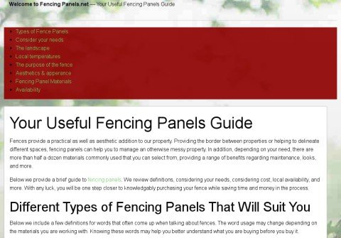 fencingpanels.net thumbnail