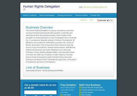 humanrightsdelegation.net thumbnail