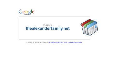 thealexanderfamily.net thumbnail