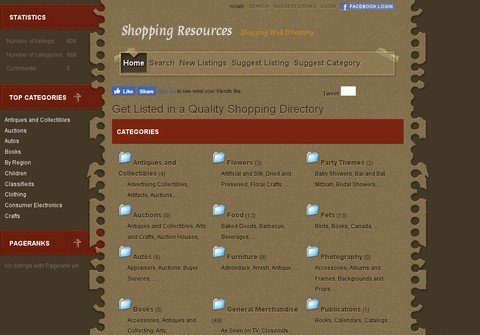 shoppingresources.net thumbnail