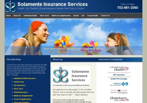solamenteinsurance.net thumbnail