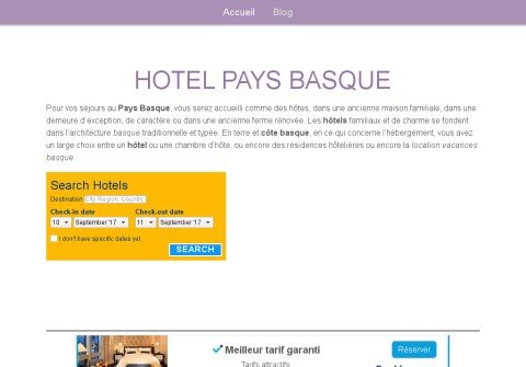 hotel-pays-basque.net thumbnail