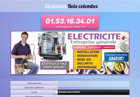 electricienboiscolombes.net thumbnail