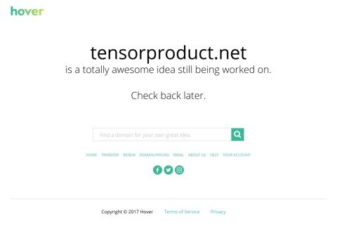 tensorproduct.net thumbnail