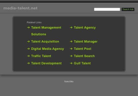 media-talent.net thumbnail