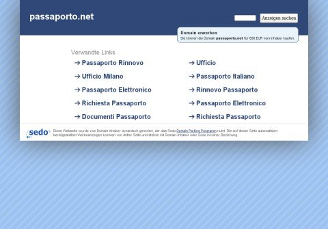 passaporto.net thumbnail