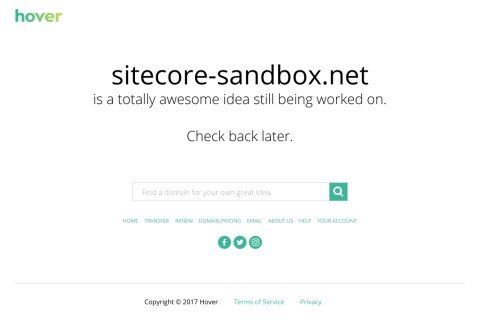 sitecore-sandbox.net thumbnail