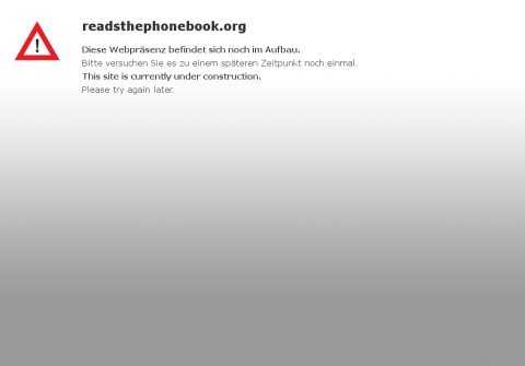 readsthephonebook.org thumbnail