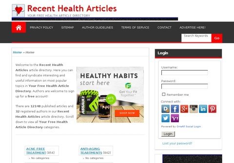 whois recenthealtharticles.org