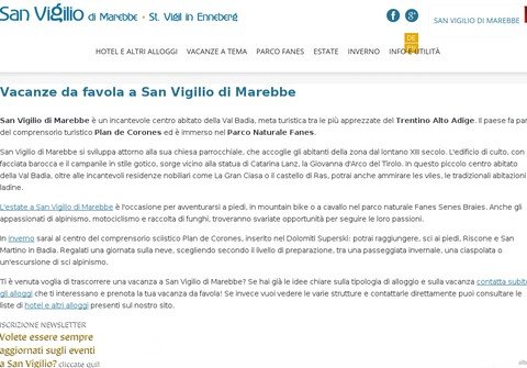 sanvigilio.org thumbnail