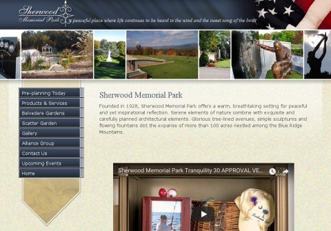 whois sherwoodmemorialpark.org