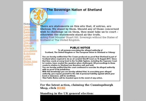 sovereignshetland.org thumbnail